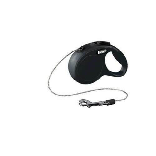 Dog Lead Flexi New Classic 8 m Black Size S Dog Lead Flexi New Classic 8 m Black Size S