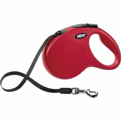 Dog Lead Flexi New Classic 5m Red Size M Dog Lead Flexi New Classic 5m Red Size M