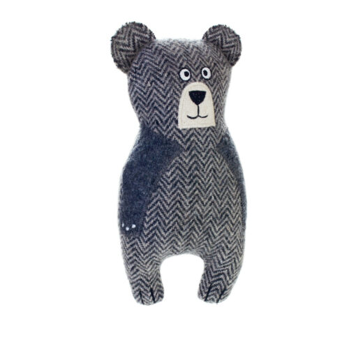 Soft toy for dogs Hunter Grey 100 % Recycled Bear Soft toy for dogs Hunter Grey 100 % Recycled Bear