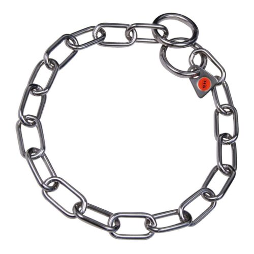 Dog collar Hs Sprenger Silver 3 mm Links Semi-long (55 cm) Dog collar Hs Sprenger Silver 3 mm Links Semi-long (55 cm)