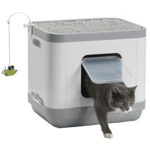Scratching Post for Cats Kerbl Tube Opal Maxi 78 cm Grey Sisal