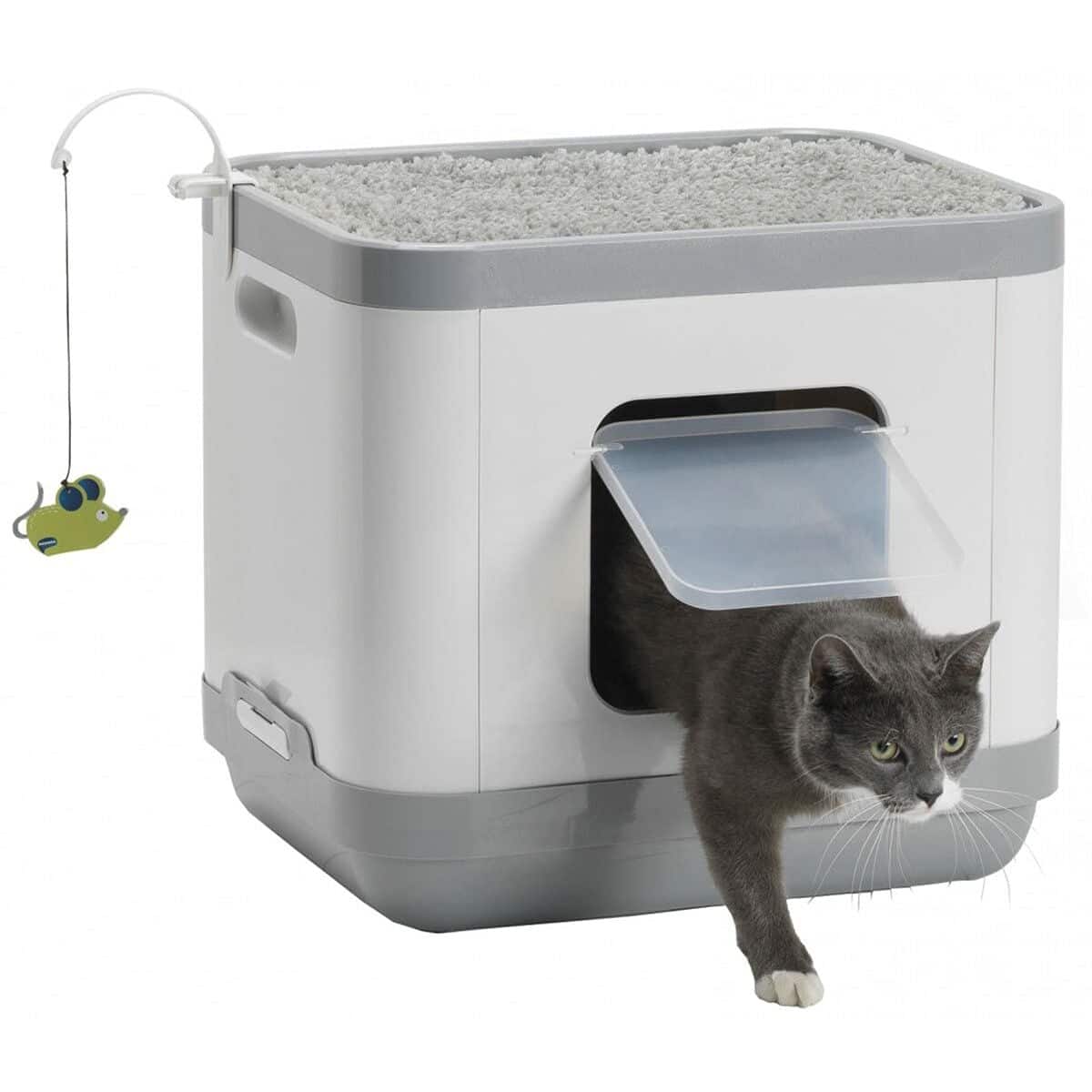 Scratching Post for Cats Kerbl Tube Opal Maxi 78 cm Grey Sisal