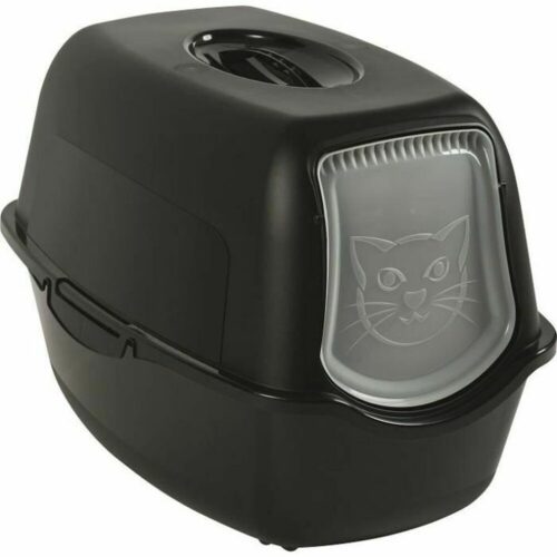 Cat Litter Box Rotho My Pet BAILEY Black Cat Litter Box Rotho My Pet BAILEY Black