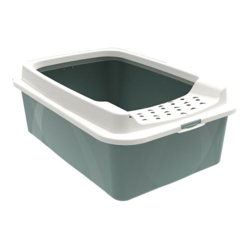 Cat Litter Box Rotho My Pet Bonnie Eco 56 x 17 x 40 cm White/Green Cat Litter Box Rotho My Pet Bonnie Eco 56 x 17 x 40 cm White/Green