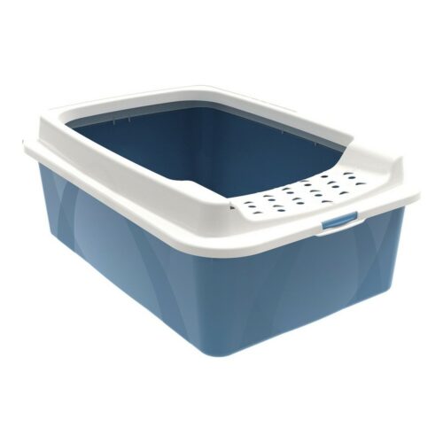 Cat Litter Box Rotho My Pet Bonnie Eco 56 x 17 x 40 cm Blue/White Cat Litter Box Rotho My Pet Bonnie Eco 56 x 17 x 40 cm Blue/White