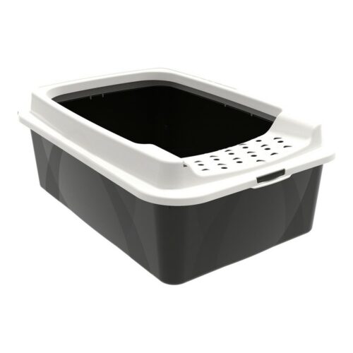 Cat Litter Box Rotho My Pet Bonnie Eco White/Black 57