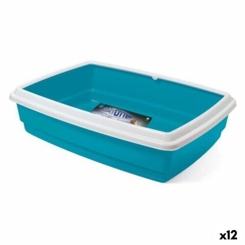Cat Litter Box Georplast GP10552 Plastic 54 x 40 x 14 cm (12 Units) (54 x 40 cm) Cat Litter Box Georplast GP10552 Plastic 54 x 40 x 14 cm (12 Units) (54 x 40 cm)