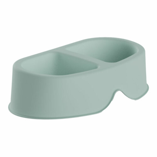 Dog Feeder Plastiken 20138  Green Plastic 0