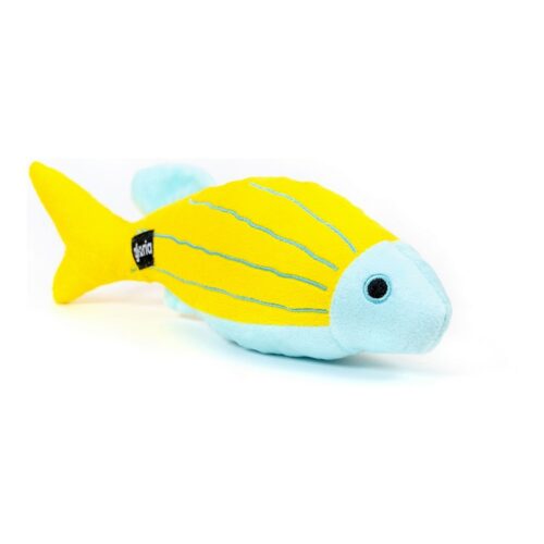 Dog toy Gloria Linkin 6 x 8 x 25 cm Fish Polyester polypropylene Dog toy Gloria Linkin 6 x 8 x 25 cm Fish Polyester polypropylene