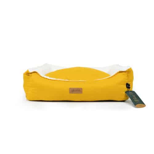 Dog Bed Gloria Yellow 70 x 60 cm Dog Bed Gloria Yellow 70 x 60 cm