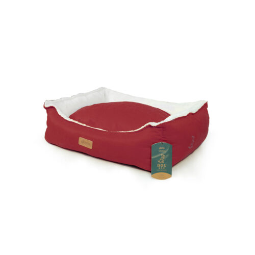 Dog Bed Gloria Red 70 x 60 cm