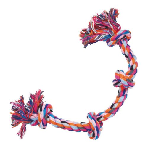 Dog chewing toy Gloria Multicolour Knot Cotton (2 x 50 cm) Dog chewing toy Gloria Multicolour Knot Cotton (2 x 50 cm)