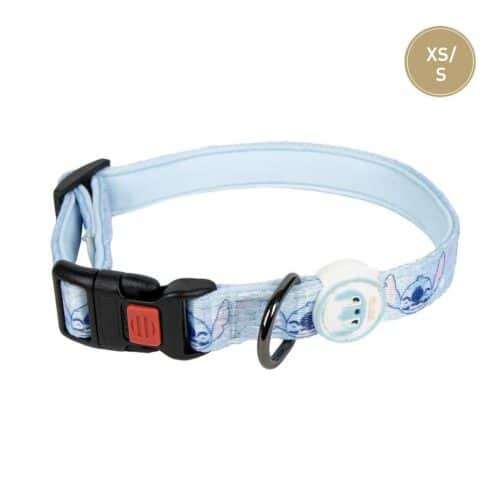 Dog collar Stitch Light Blue XS/S Dog collar Stitch Light Blue XS/S