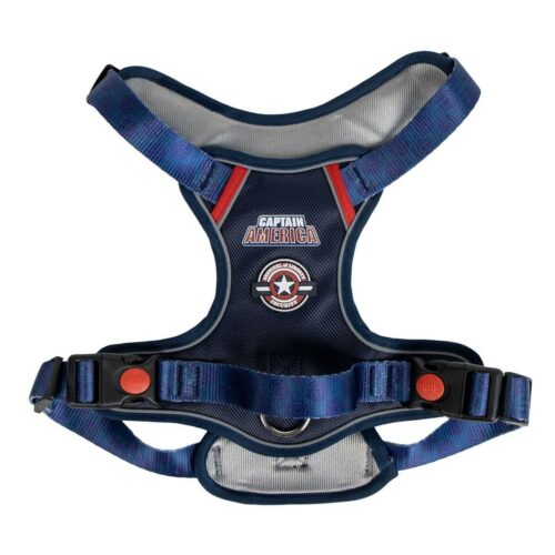 Dog Harness Marvel Dark blue M M/L Dog Harness Marvel Dark blue M M/L