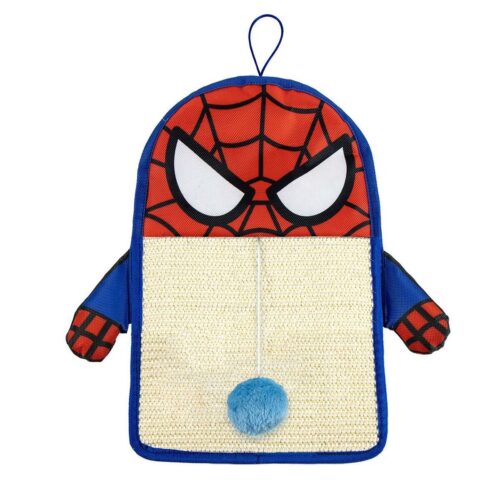 Scratching Post for Cats Spider-Man Red Multi-composition 23 x 29
