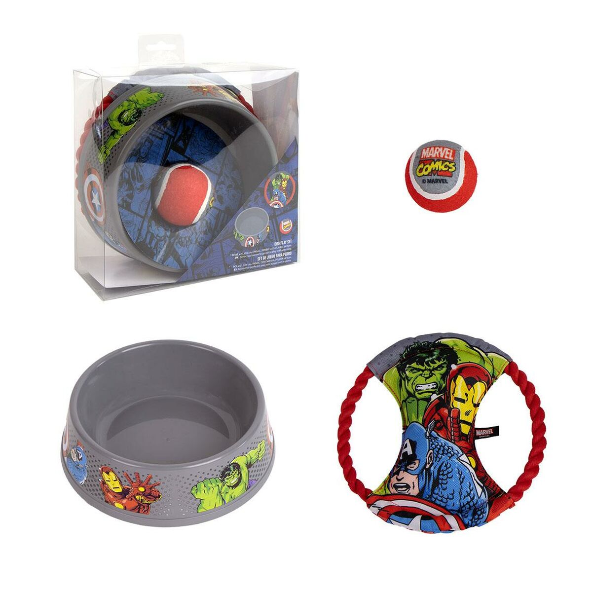 Gift Set Marvel Multicolour Multi-composition Dog