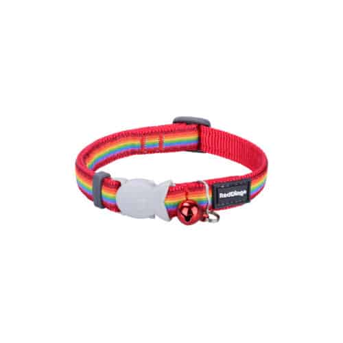 Dog collar Red Dingo STYLE RAINBOW 41-63 cm Dog collar Red Dingo STYLE RAINBOW 41-63 cm