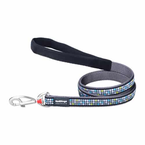 Dog Lead Red Dingo STYLE MODERN ON COOL GREY 2 x 120 cm Dog Lead Red Dingo STYLE MODERN ON COOL GREY 2 x 120 cm