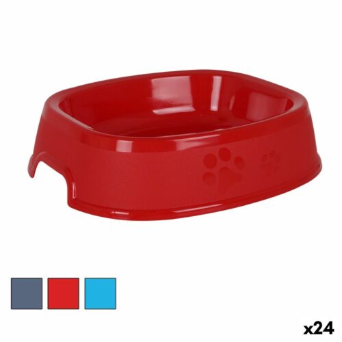 Dog Feeder Dem Pet 26 x 22 x 5 cm Plastic Squared (24 Units) Dog Feeder Dem Pet 26 x 22 x 5 cm Plastic Squared (24 Units)