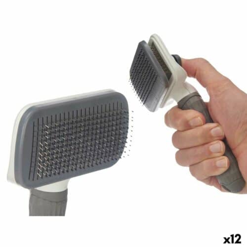 Dog Brush Mascow 334 Anthracite 10